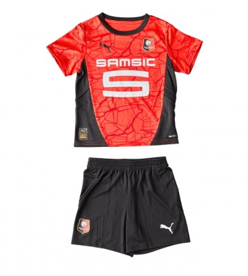 Stade Rennais Primera Equipación Niños 2024-25 Manga Corta (+ Pantalones cortos)